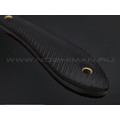 Burlax нож Канадец большой BX0190 сталь D2 satin, рукоять G10 black, ножны кожа
