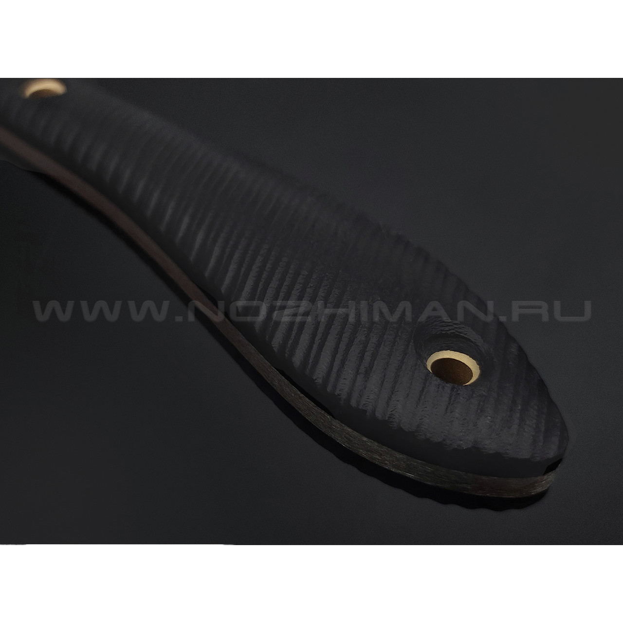 Burlax нож Канадец большой BX0190 сталь D2 satin, рукоять G10 black, ножны кожа