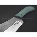 Burlax нож Канадец большой BX0191 сталь D2 satin, рукоять G10 green, ножны кожа