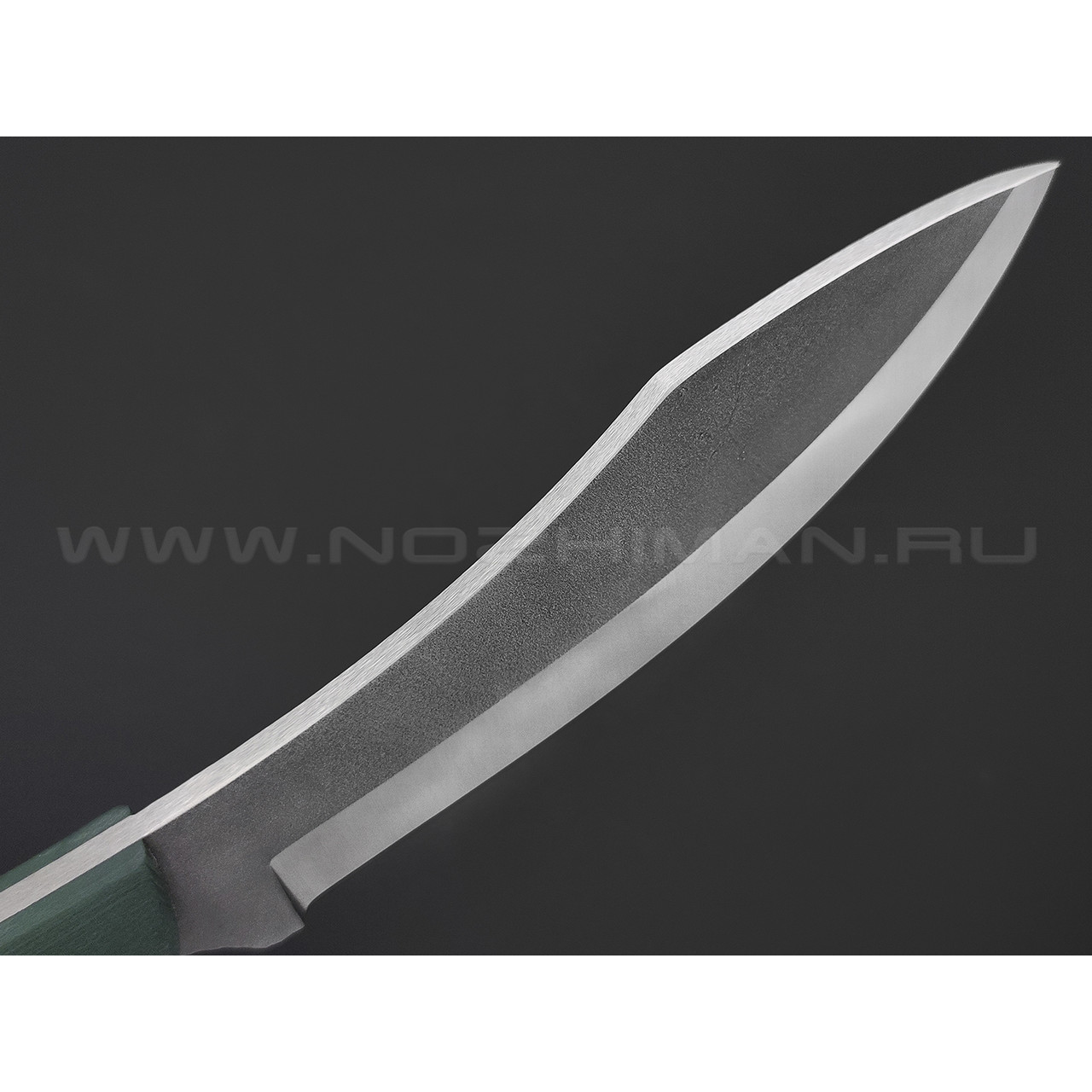 Burlax нож Канадец большой BX0191 сталь D2 satin, рукоять G10 green, ножны кожа