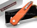 Нож Artisan Cutlery Hornet 1810P-OEF сталь D2, рукоять G10 orange