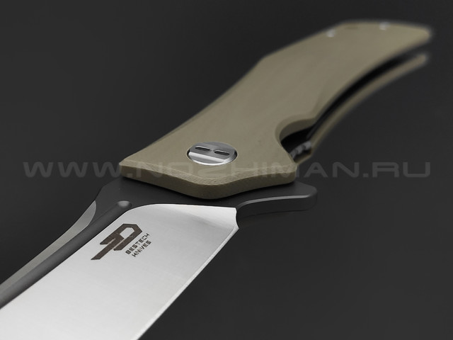 Нож Bestech Scimitar BG05C-2 сталь D2, рукоять G10 beage