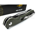 Нож Bestech Arctic BG33B-1 сталь D2 блэквош, рукоять G10 OD green