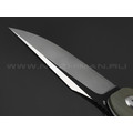 Нож Bestech Arctic BG33B-1 сталь D2 блэквош, рукоять G10 OD green
