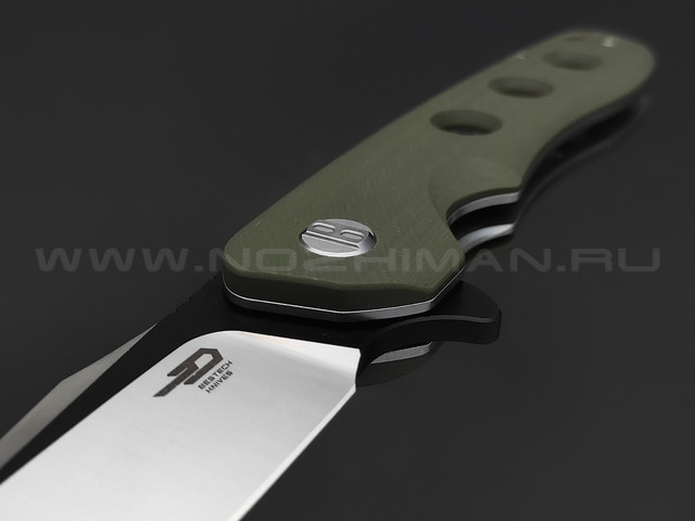 Нож Bestech Arctic BG33B-1 сталь D2 blackwash, рукоять G10 OD green