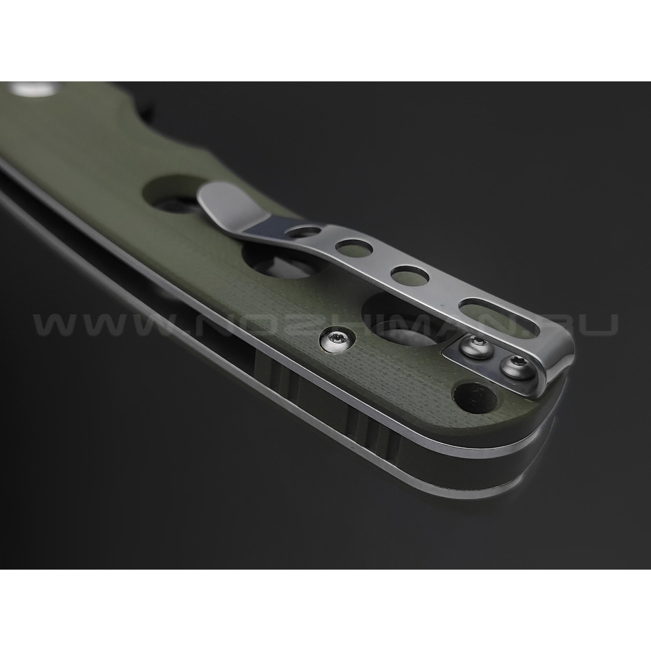 Нож Bestech Arctic BG33B-1 сталь D2 блэквош, рукоять G10 OD green