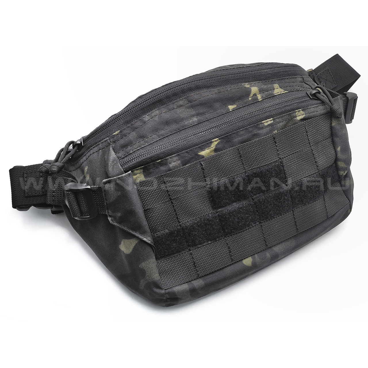 Дяг поясная сумка Hipbag nylon L multicam black, велкро с молле