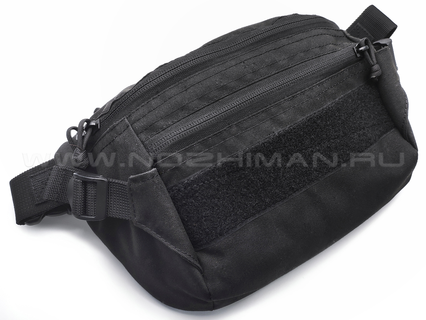 Дяг поясная сумка Hipbag nylon L black, велкро 5