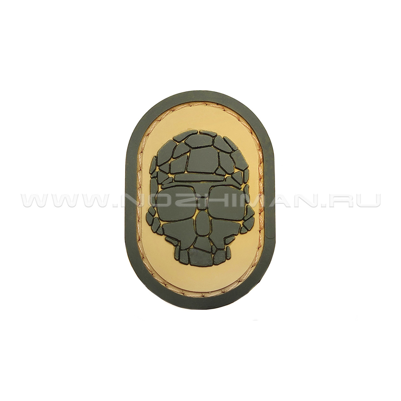 Патч П-359 "Череп Дяг" олива