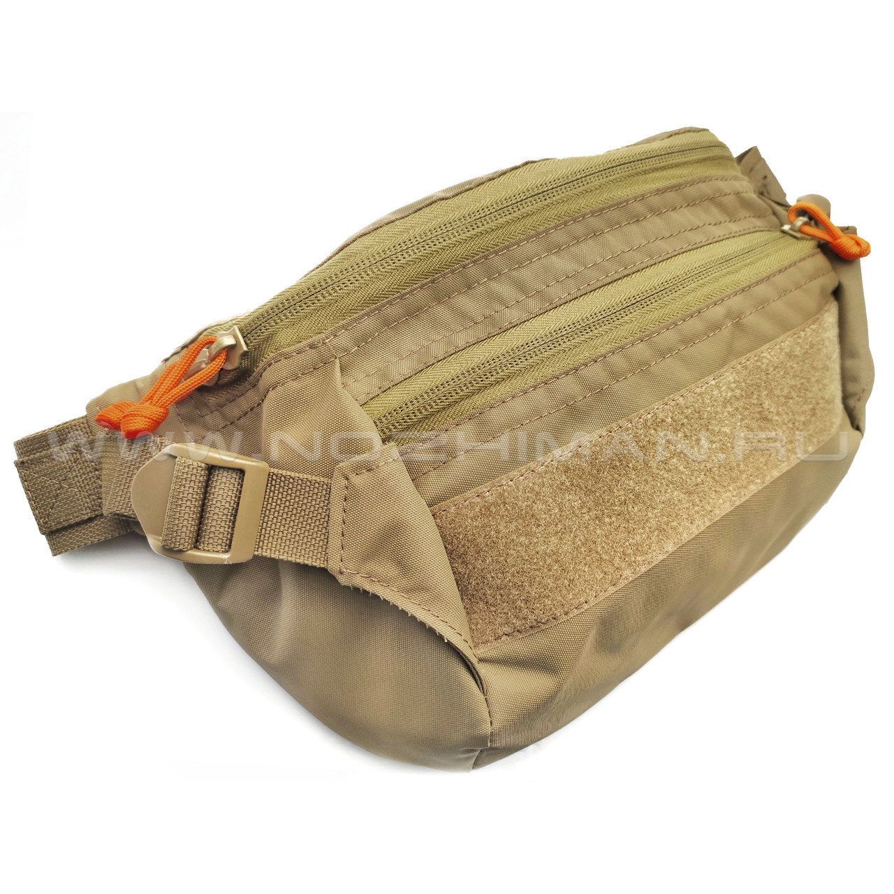 Дяг поясная сумка Hipbag nylon L coyote, велкро