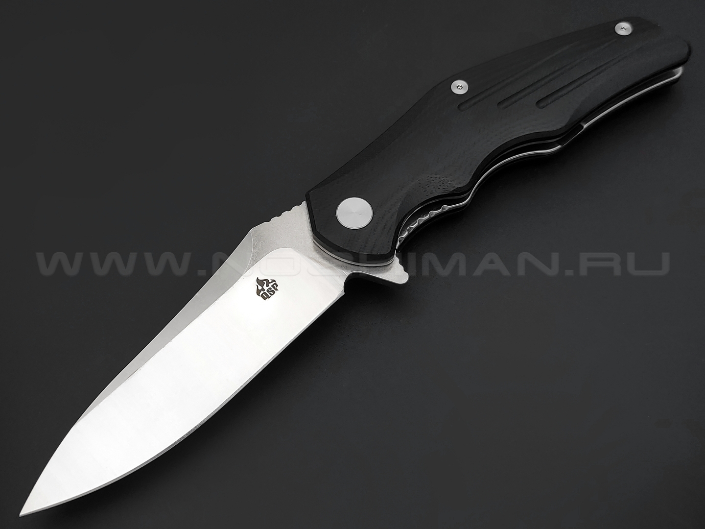 Нож QSP Pangolin QS105-A сталь D2, рукоять G10 black