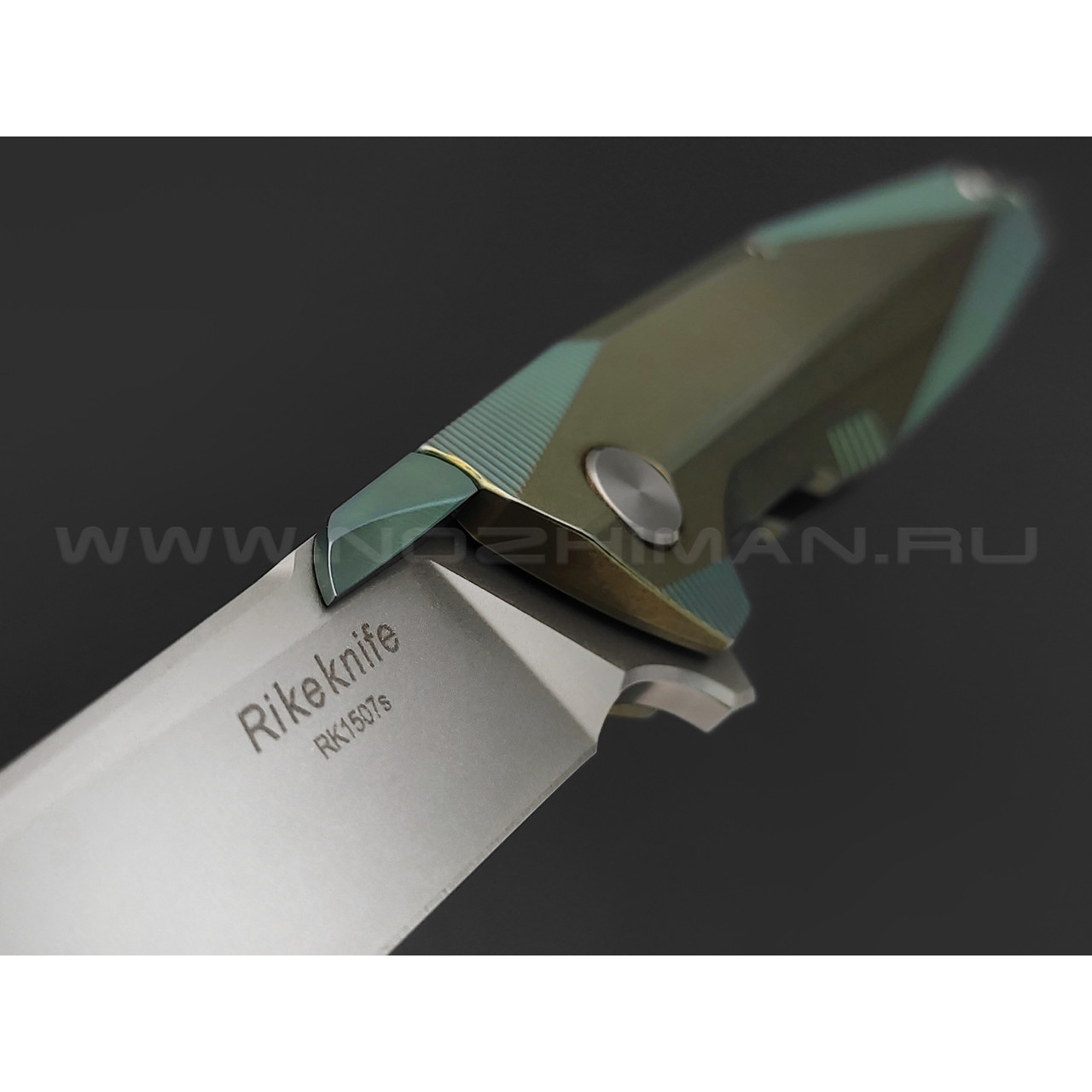 Нож Rike Knife RK1507S-G сталь S35VN, рукоять титан