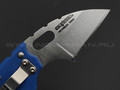 Нож Cold Steel Mini Tuff Lite Plain Blue 20MTB сталь 4034SS, рукоять Griv-Ex
