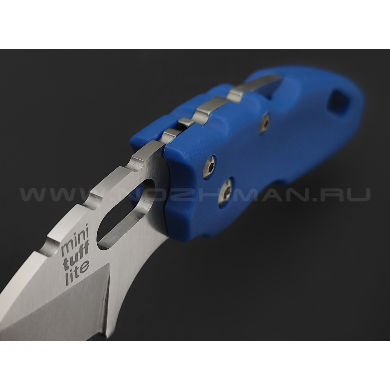 Нож Cold Steel Mini Tuff Lite Plain Blue 20MTB сталь 4034SS, рукоять Griv-Ex