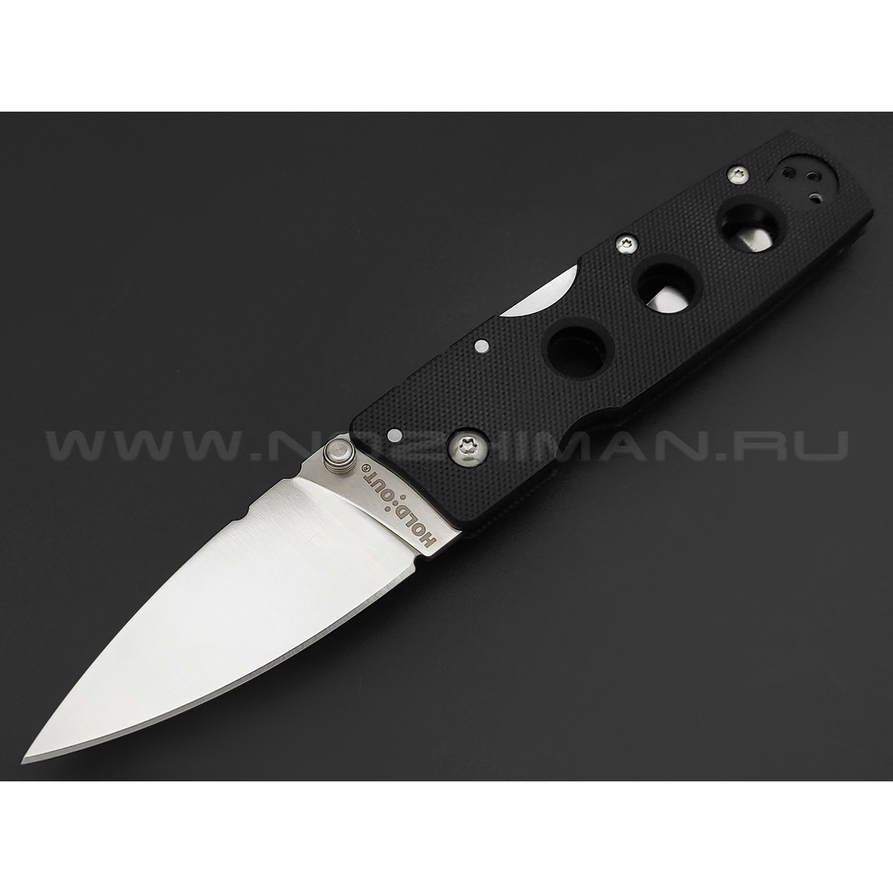 Нож Cold Steel Hold Out 3" Plain Edge 11G3 сталь CPM S35VN рукоять G10 black