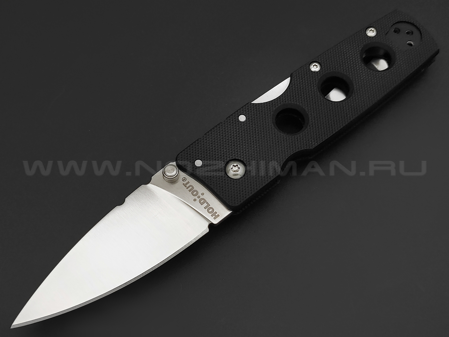 Нож Cold Steel Hold Out 3" Plain Edge 11G3 сталь CPM S35VN рукоять G10 black