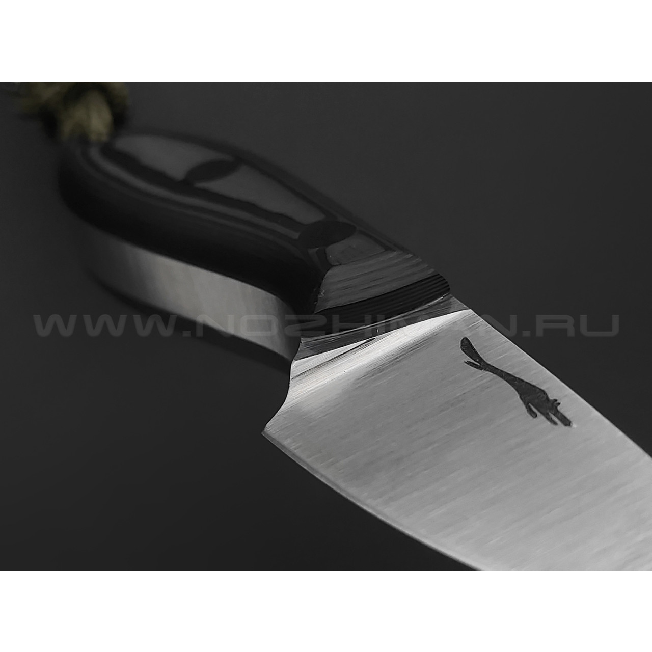 Волчий Век нож Микро МасичЬка сталь 1.4116 WA, рукоять Carbon fiber
