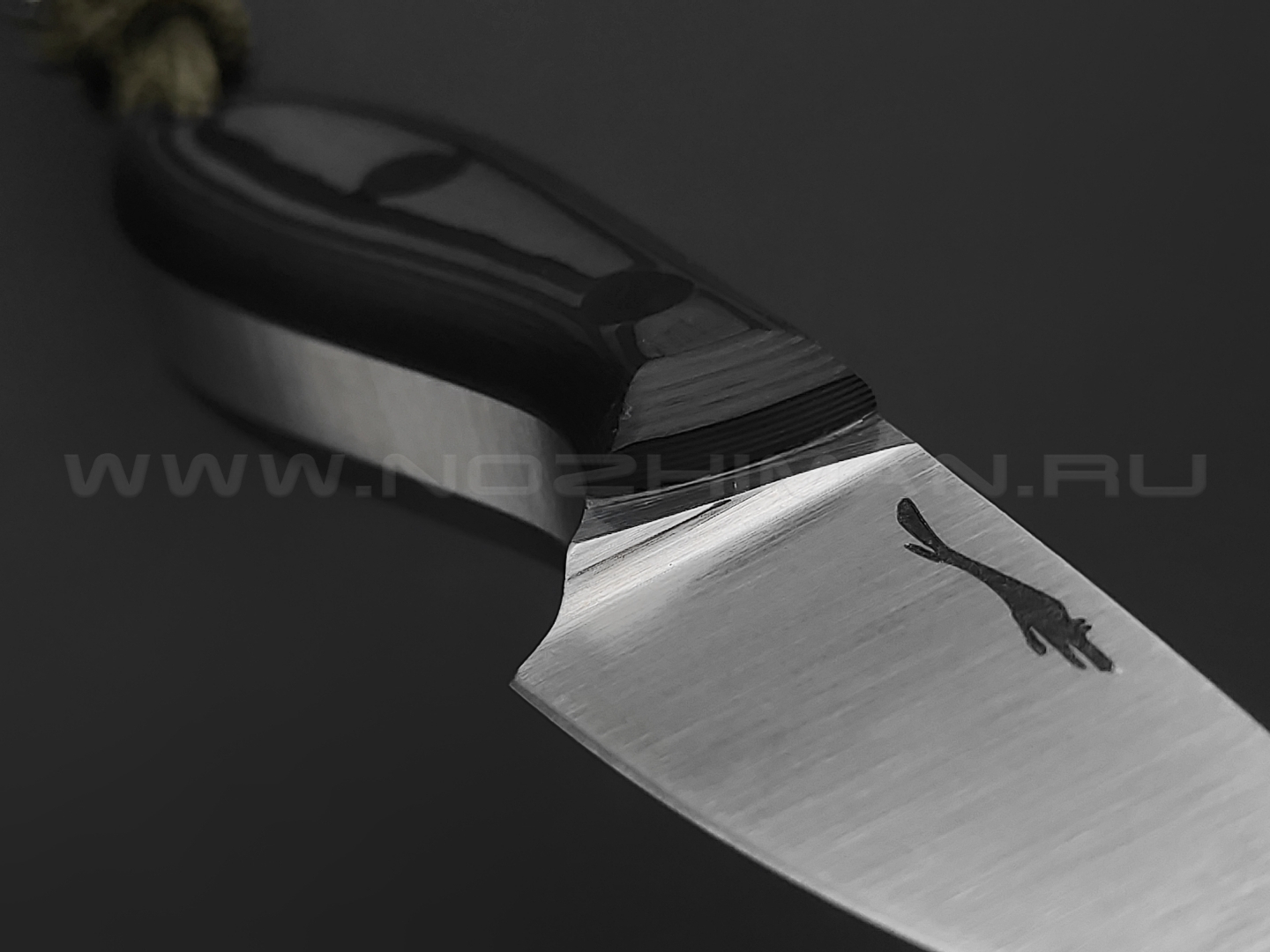 Волчий Век нож Микро МасичЬка сталь 1.4116 WA, рукоять Carbon fiber