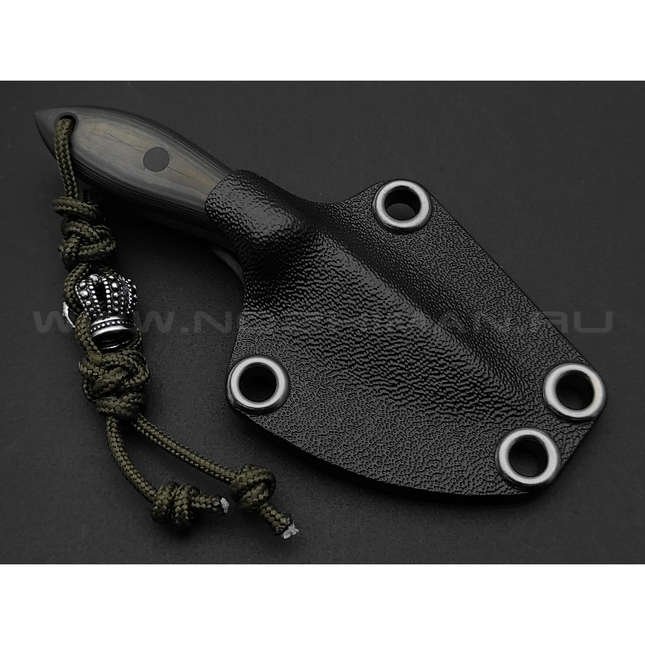 Волчий Век нож Микро МасичЬка сталь 1.4116 WA, рукоять Carbon fiber