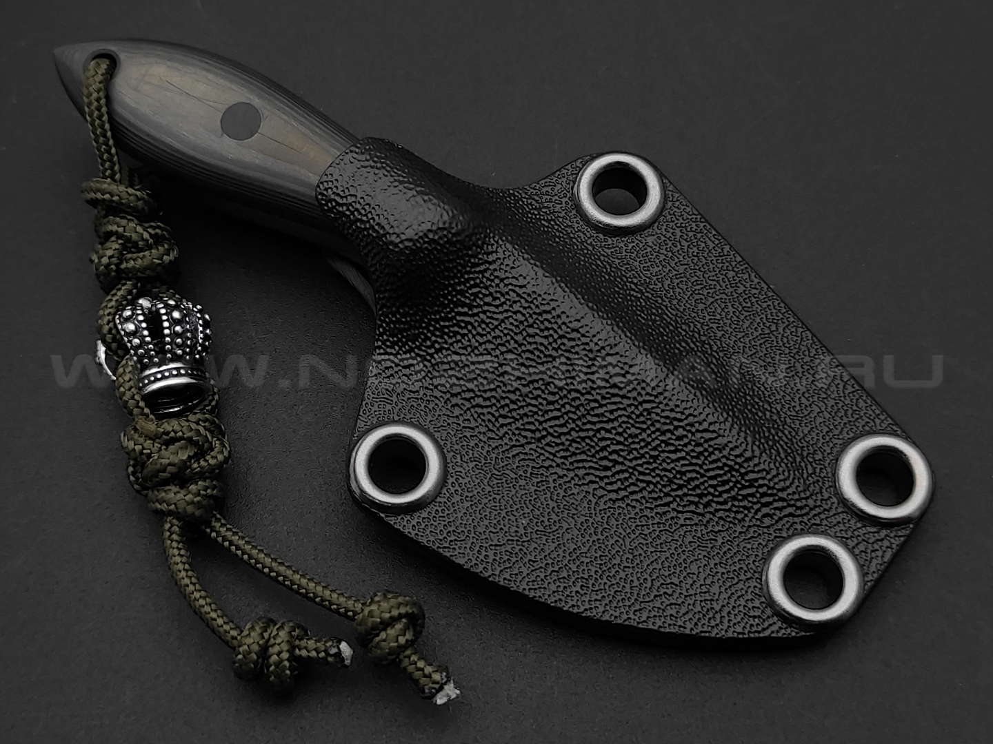 Волчий Век нож Микро МасичЬка сталь 1.4116 WA, рукоять Carbon fiber