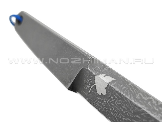 Волчий Век скелетный нож Танто сталь Niolox WA, рукоять сталь
