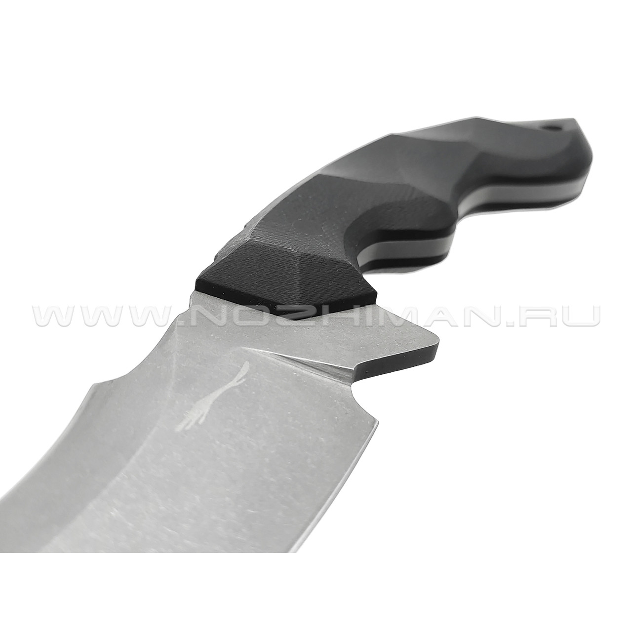 Волчий Век нож Кондрат Concept сталь N690 WA стоунвош, рукоять G10 black