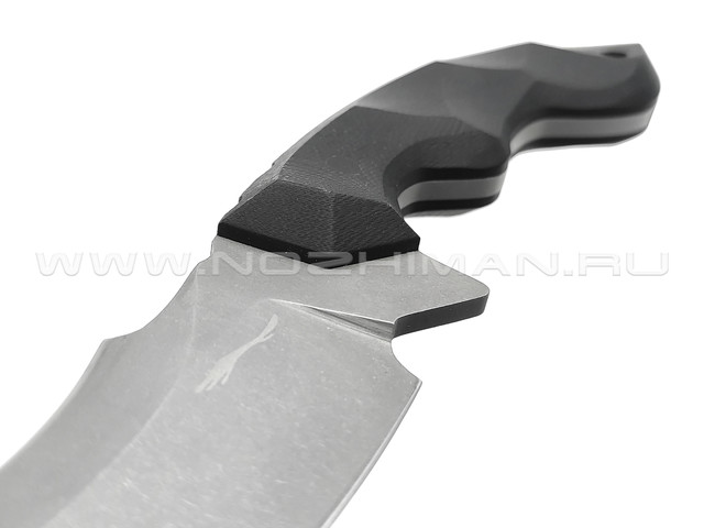 Волчий Век нож Кондрат Concept сталь N690 WA stonewash, рукоять G10 black