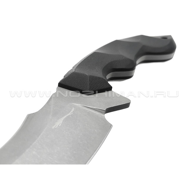 Волчий Век нож Кондрат Concept сталь N690 WA стоунвош, рукоять G10 black