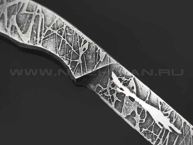 Волчий Век скелетный нож, сталь N690 WA, рукоять сталь