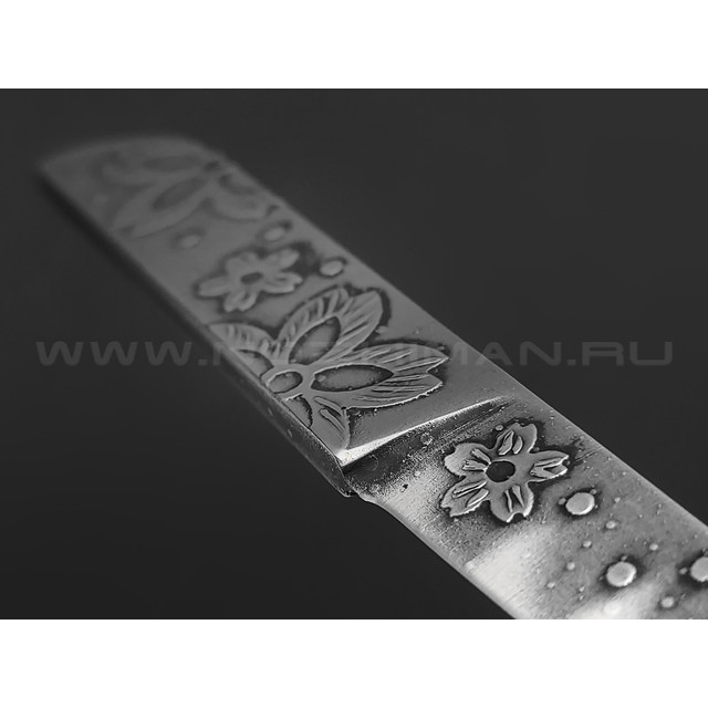 Волчий Век скелетный нож Сакура сталь Bohler N690 WA, рукоять сталь