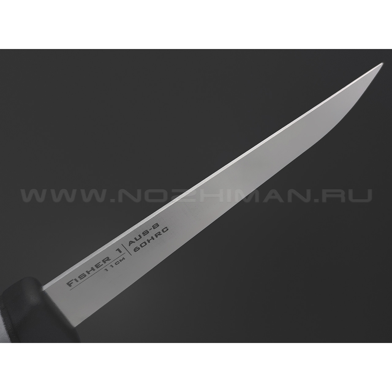 TuoTown нож филейный Fisher 1 сталь Aus-8, рукоять GRN, эластрон