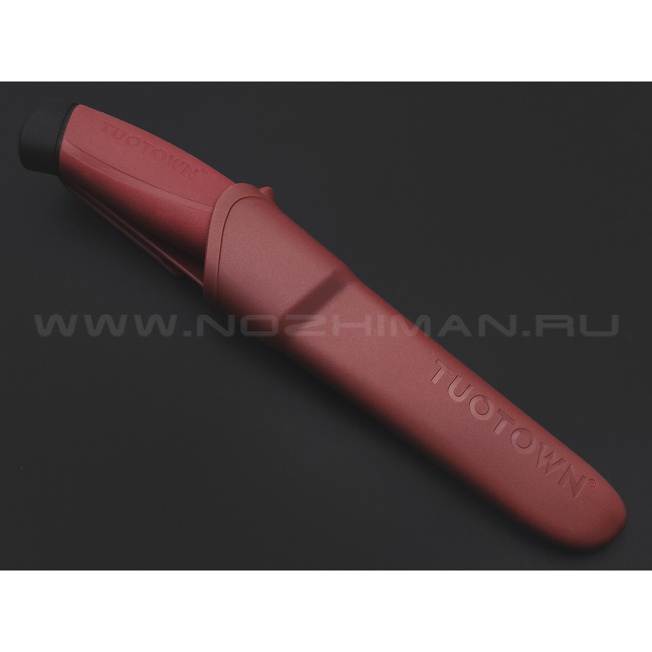 TuoTown нож рыбацкий Fisher 2 с рыбочисткой, сталь Aus-8, рукоять GRN, эластрон