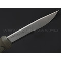 TuoTown нож Hunter 1 с огнивом и алмазным бруском, сталь Aus-8, рукоять GRN, эластрон