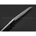 Волчий Век нож Сквозняк Brutal Edition сталь D2 WA satin, рукоять G10 black Волчий Век нож Сквозняк Brutal Edition сталь D2 WA satin, рукоять G10 black