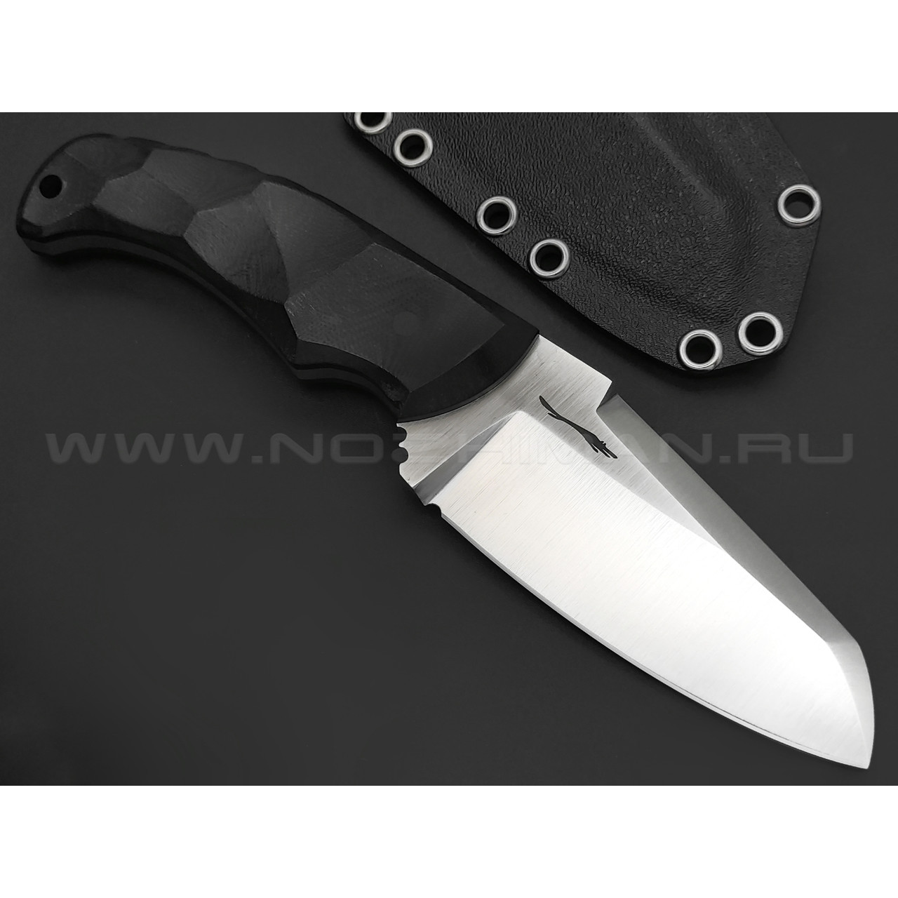 Волчий Век нож Сквозняк Brutal Edition сталь D2 WA satin, рукоять G10 black