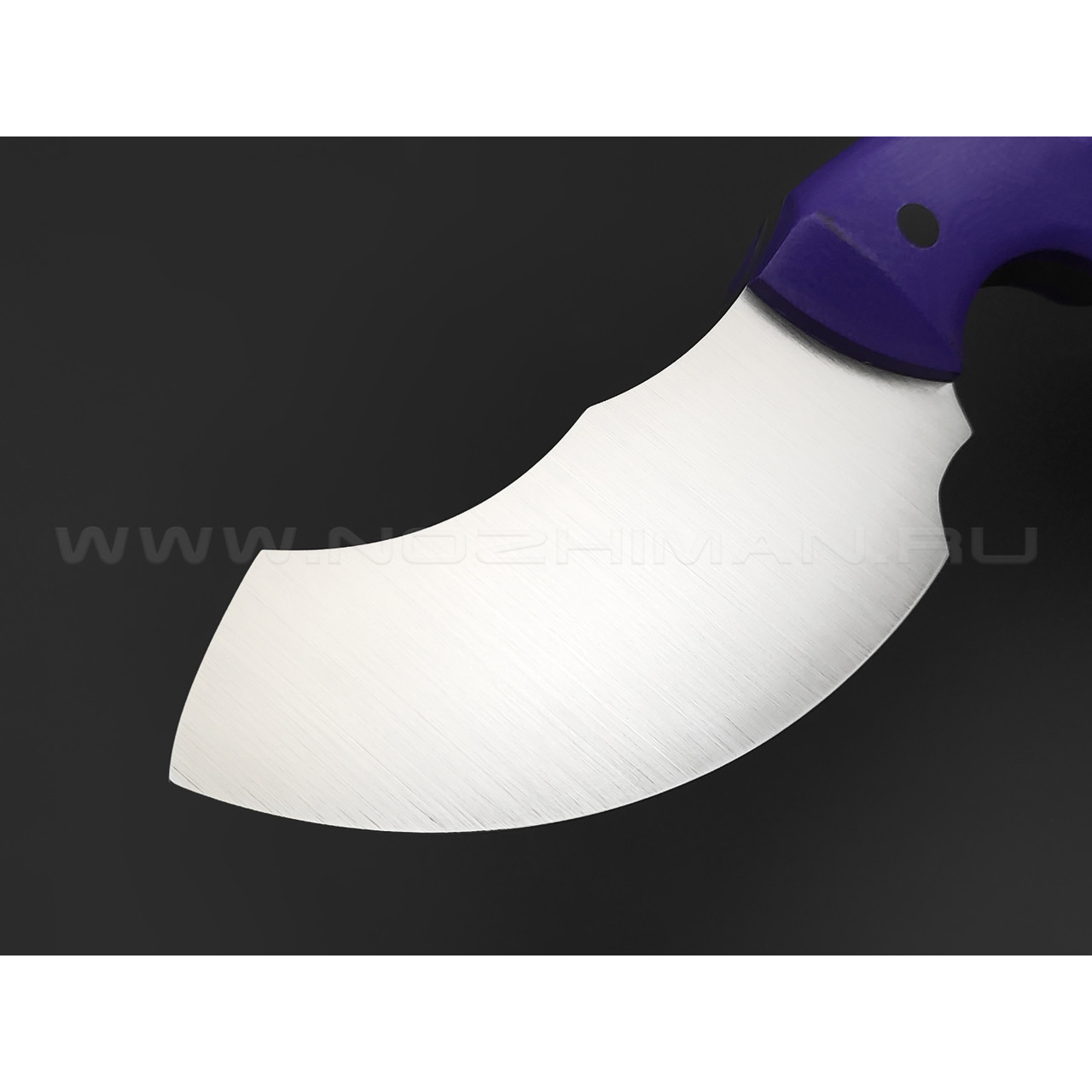 Волчий Век нож Кондрат 8 Concept сталь 95Х18 WA satin, рукоять G10 purple