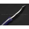 Волчий Век нож Кондрат 8 Concept сталь 95Х18 WA satin, рукоять G10 purple