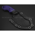 Волчий Век нож Кондрат 8 Concept сталь 95Х18 WA satin, рукоять G10 purple