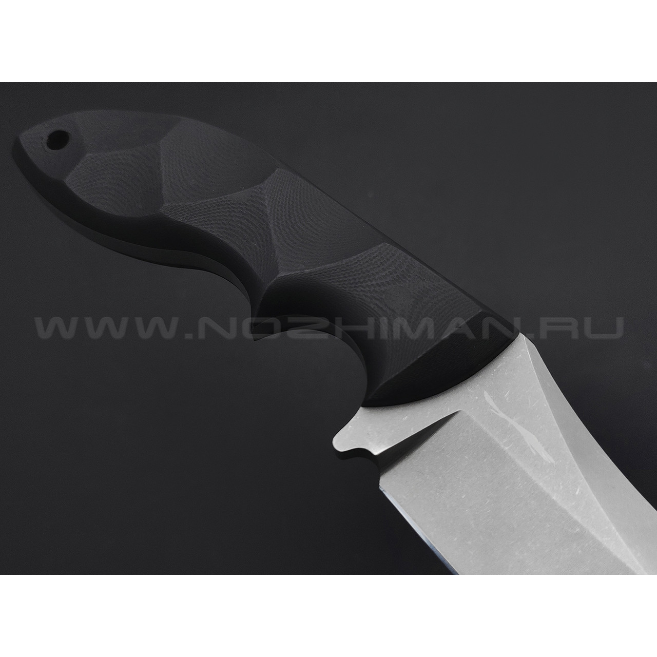 Волчий Век нож Кондрат 12 сталь 95х18 WA стоунвош, рукоять G10 black