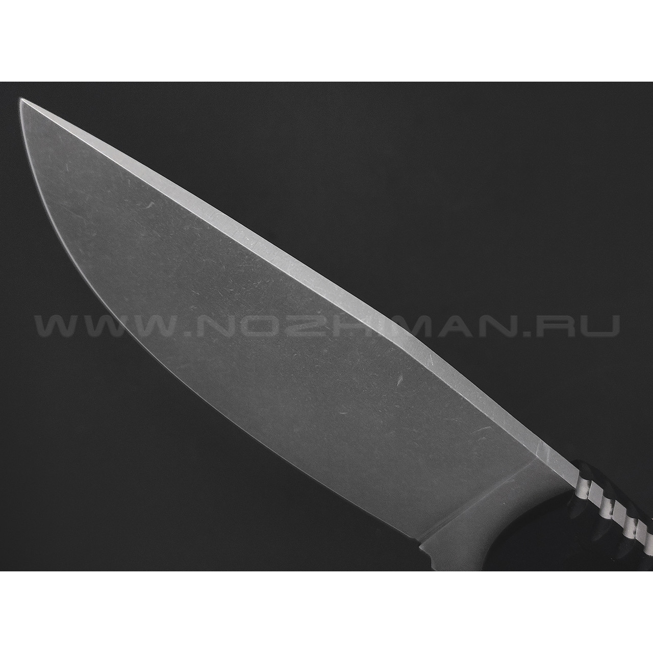 Волчий Век нож Fantocci сталь N690 WA стоунвош, рукоять G10 black