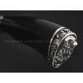 Нож "Сокол" сталь Х12МФ, рукоять дерево граб, мельхиор (Фурсач А. А.) Нож "Сокол" сталь Х12МФ, рукоять дерево граб, мельхиор (Фурсач А. А.)