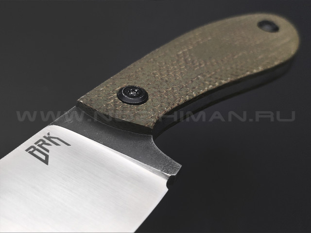 Burlax нож Пирожок BX0197 сталь Aus10Co, рукоять Micarta olive