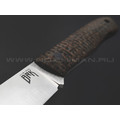 Burlax нож Bushcraft BX0196 сталь Aus10Co линза, рукоять Джутовая микарта