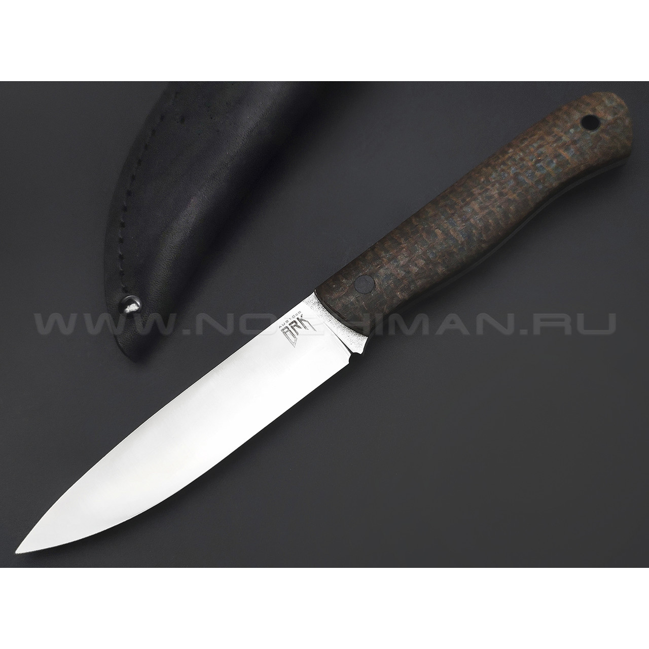 Burlax нож Bushcraft BX0196 сталь Aus10Co линза, рукоять Джутовая микарта