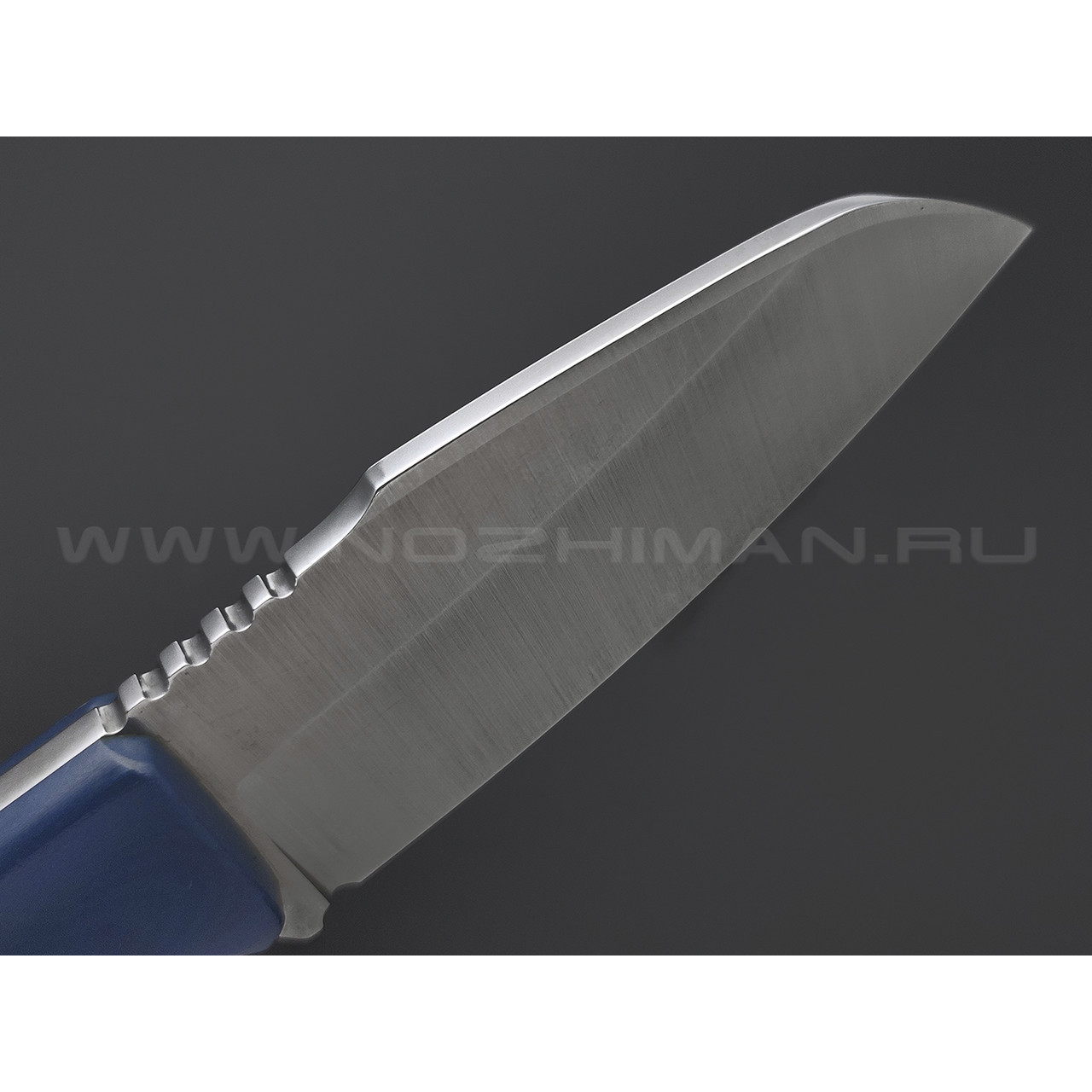Апус нож Драйв сталь N690 satin, рукоять G10 серый