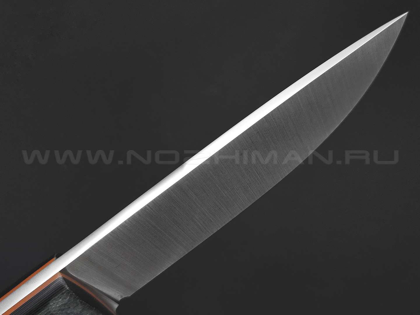 Apus Knives нож Raider mini сталь N690 satin, рукоять G10 black & green