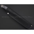 7 ножей нож Сунгай сталь K110 стоунвош, рукоять G10 black & white