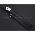 7 ножей нож Клык сталь K340 satin & ковка, рукоять G10 white & black