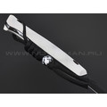7 ножей нож Клык сталь K340 satin & ковка, рукоять G10 white & black