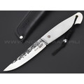 7 ножей нож Клык сталь K340 satin & ковка, рукоять G10 white & black